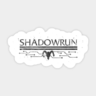 Shadowrun Sticker